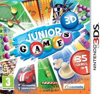 Junior Games 3D (Europe)(En,Fr,Ge,It,Es) box cover front